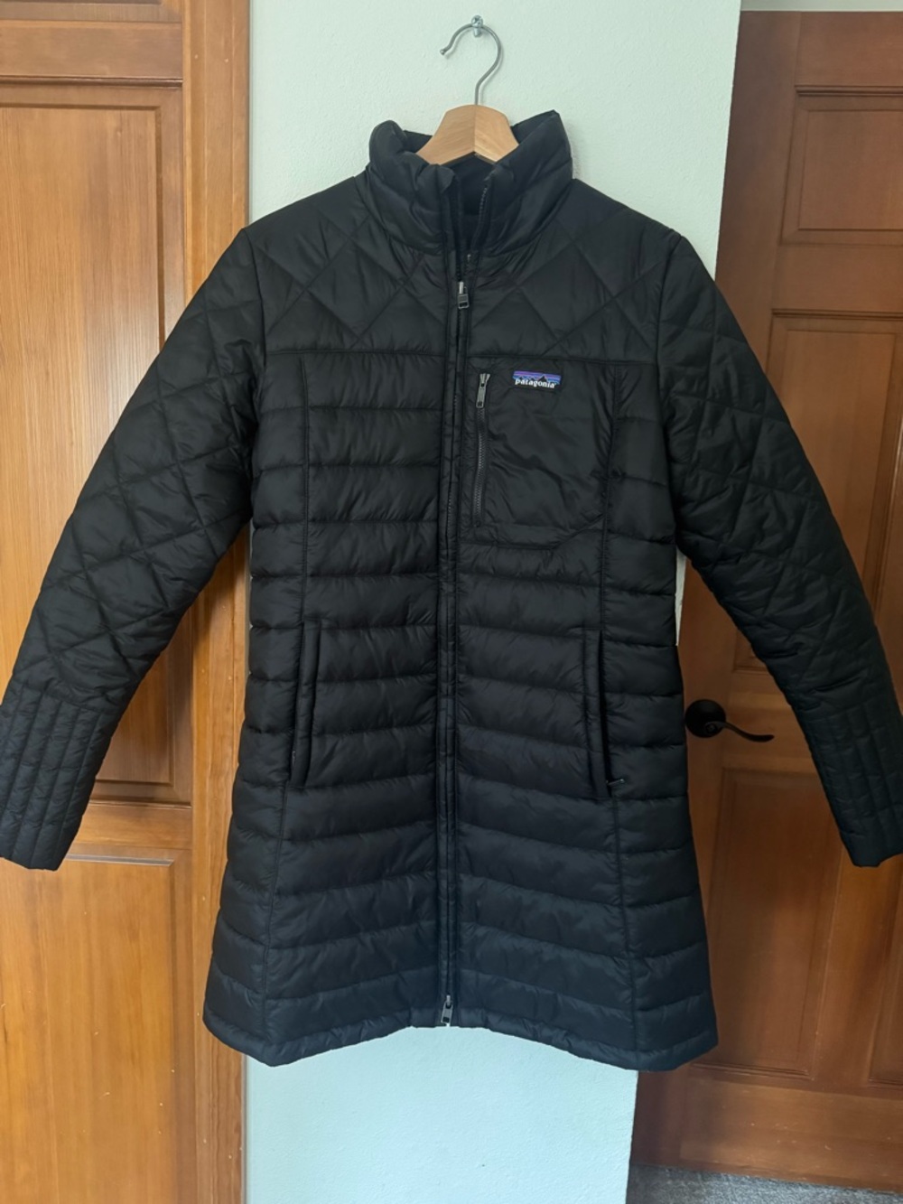 Patagonia Women’s Black Quilted Puffer Coat